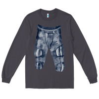 Smoke football padded pant fa element Long Sleeve Tee - FaDigitalArtStudio