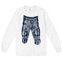 White football padded pant fa element Long Sleeve Tee - FaDigitalArtStudio