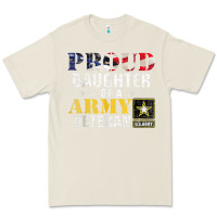 Bone proud daughter of a army veteran american flag military gift Premium Tee - longCreatives