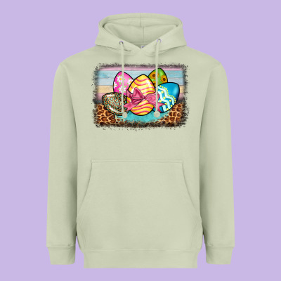 Easter Egg Background Heavyweight Hoodie Designed By Barkaloodesign