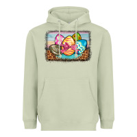 Matcha easter egg background Heavyweight Hoodie - BarkalooDesign