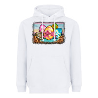 White easter egg background Heavyweight Hoodie - BarkalooDesign
