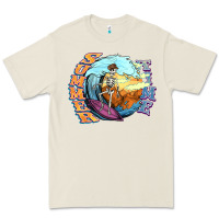 Bone summer time skeleton surfing Premium Tee - NancyCooperArtShop