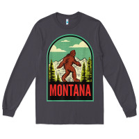 Smoke montana vintage bigfoot travel Long Sleeve Tee - longCreatives