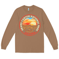 Toasted Coconut Vintage Grand Canyon National Park Retro 80s Graphic Long Sleeve Tee - longCreatives