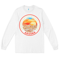 White Vintage Grand Canyon National Park Retro 80s Graphic Long Sleeve Tee - longCreatives