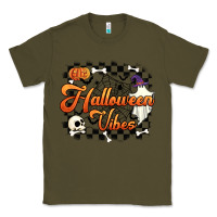 Army Green halloween vibes Classic Tee - Artiststas
