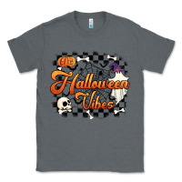 Charcoal Heather halloween vibes Classic Tee - Artiststas