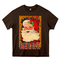Santa Behave Heavy Core Tee | Teevron