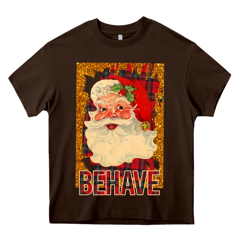 Santa Behave Heavy Core Tee by Bettercallsaul | Teevron