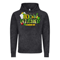 Vintage Black lucky teacher St. Patrick's Day Vintage Hoodie - HowdyJamesFarm