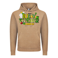 Vintage Coffee lucky teacher St. Patrick's Day Vintage Hoodie - HowdyJamesFarm
