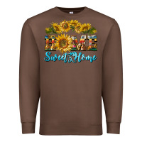 Chestnut home sweet home sunflower Premium Sweatshirt - BarkalooDesign