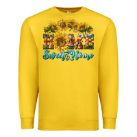 Home Sweet Home Sunflower Premium Sweatshirt | Teevron