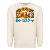 Sandshell home sweet home sunflower Premium Sweatshirt - BarkalooDesign