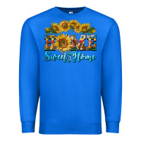 True Royal home sweet home sunflower Premium Sweatshirt - BarkalooDesign
