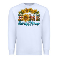 White home sweet home sunflower Premium Sweatshirt - BarkalooDesign