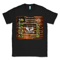 Black daddy's hunting buddy Classic Tee - TumblerDesignByShophia