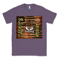 Lavender daddy's hunting buddy Classic Tee - TumblerDesignByShophia