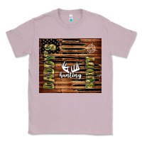 Lilac daddy's hunting buddy Classic Tee - TumblerDesignByShophia