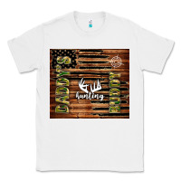 White daddy's hunting buddy Classic Tee - TumblerDesignByShophia