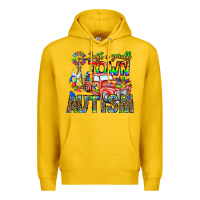 Just A Girl Small Town Autism Premium Hoodie | Teevron