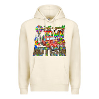 Tofu Just a Girl Small Town Autism Premium Hoodie - CowhideDigitalArt