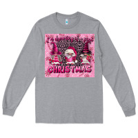 Heather Grey i'm dreaming of a pink christmas Long Sleeve Tee - FaDigitalArtStudio