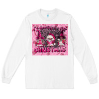 White i'm dreaming of a pink christmas Long Sleeve Tee - FaDigitalArtStudio