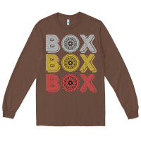 Chestnut Vintage Retro Box Box Box Formula Racing Long Sleeve Tee - longCreatives