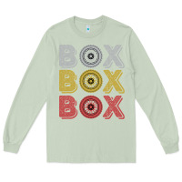 Matcha Vintage Retro Box Box Box Formula Racing Long Sleeve Tee - longCreatives