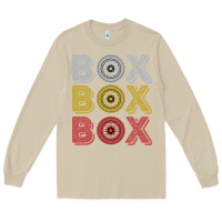 Mushroom Vintage Retro Box Box Box Formula Racing Long Sleeve Tee - longCreatives