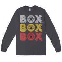 Smoke Vintage Retro Box Box Box Formula Racing Long Sleeve Tee - longCreatives
