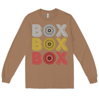 Toasted Coconut Vintage Retro Box Box Box Formula Racing Long Sleeve Tee - longCreatives
