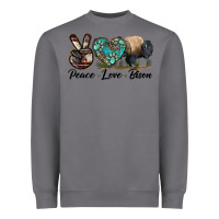 Storm Peace lLve Bison Heavyweight Sweatshirt - LillyAllenDesigns