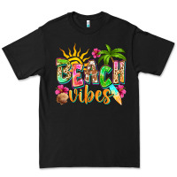 Black Beach vibes Premium Tee - NancyCooperArtShop