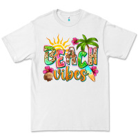 White Beach vibes Premium Tee - NancyCooperArtShop