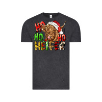 Vintage Black ho ho ho heifer Vintage Tee - CowGirlArtShop