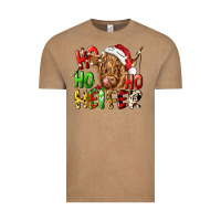 Vintage Coffee ho ho ho heifer Vintage Tee - CowGirlArtShop