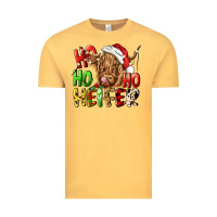 Vintage Mustard ho ho ho heifer Vintage Tee - CowGirlArtShop