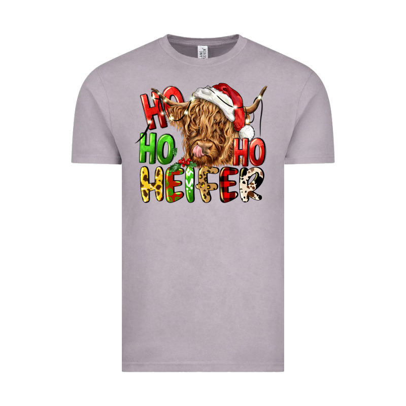 Ho Ho Ho Heifer Vintage Tee by CowGirlArtShop | Teevron