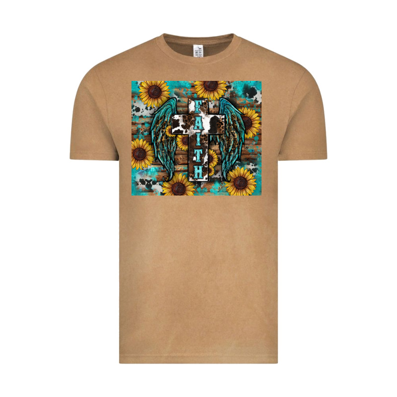 Western Faith Sunflower's Vintage Tee by RanaPortraitStore | Teevron