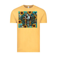 Vintage Mustard western faith sunflower's Vintage Tee - RanaPortraitStore