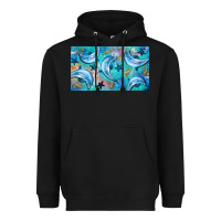 Black dolphin  mug Heavyweight Hoodie - BarkalooDesign