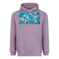 Lavender dolphin  mug Heavyweight Hoodie - BarkalooDesign