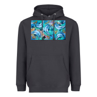 Smoke dolphin  mug Heavyweight Hoodie - BarkalooDesign