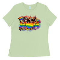 Matcha Proud Mom leopard Ladies Tee - NancyCooperArtShop