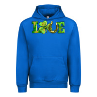 Cobalt love with horseshoe Urban Hoodie - AdoDesignShop