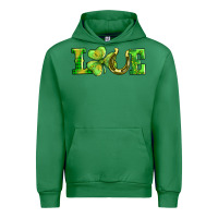 Emerald love with horseshoe Urban Hoodie - AdoDesignShop