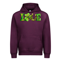 Mauve Wine love with horseshoe Urban Hoodie - AdoDesignShop